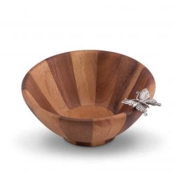 Vagabond House Garden Friends Butterfly Salad Bowl Small