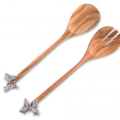 Vagabond House Butterfly Salad Server 7 Vagabond House Butterfly Salad Server