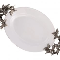 Vagabond House Butterfly Stoneware Tray Large Garden Friends 7 Vagabond House Butterfly Stoneware Tray Large Garden Friends