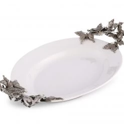 Vagabond House Butterfly Stoneware Tray Large Garden Friends 8 Vagabond House Butterfly Stoneware Tray Large Garden Friends