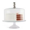 Vagabond House Bunny Glass Covered Cake / Dessert Stand