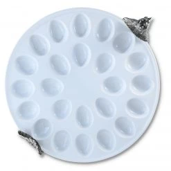 Vagabond House Garden Friends Chicken Deviled Egg Holder 10 Vagabond House Garden Friends Chicken Deviled Egg Holder