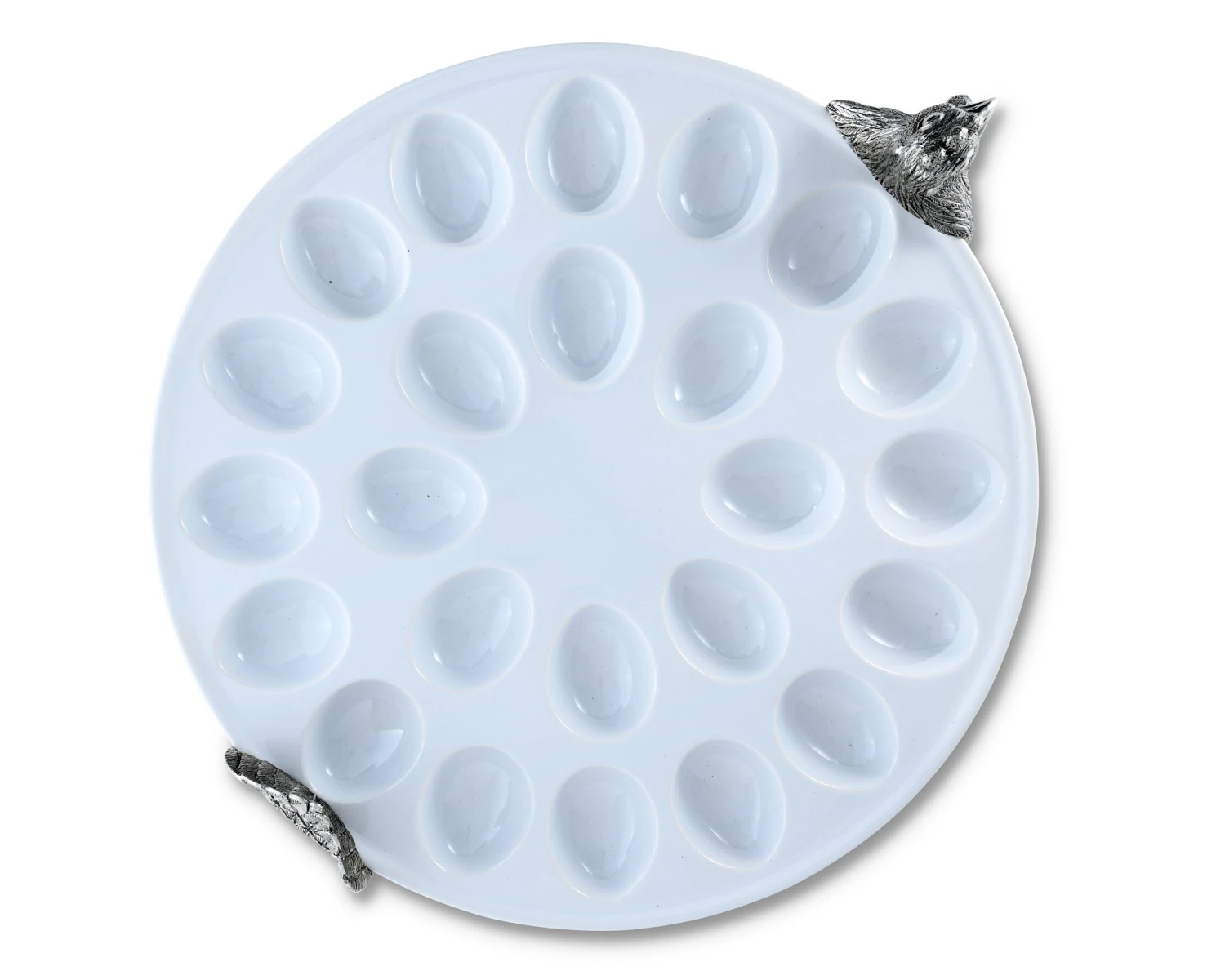 Vagabond House Garden Friends Chicken Deviled Egg Holder 5 Vagabond House Garden Friends Chicken Deviled Egg Holder