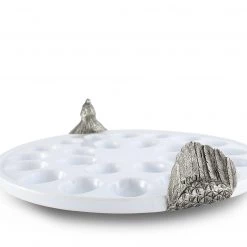 Vagabond House Garden Friends Chicken Deviled Egg Holder 11 Vagabond House Garden Friends Chicken Deviled Egg Holder