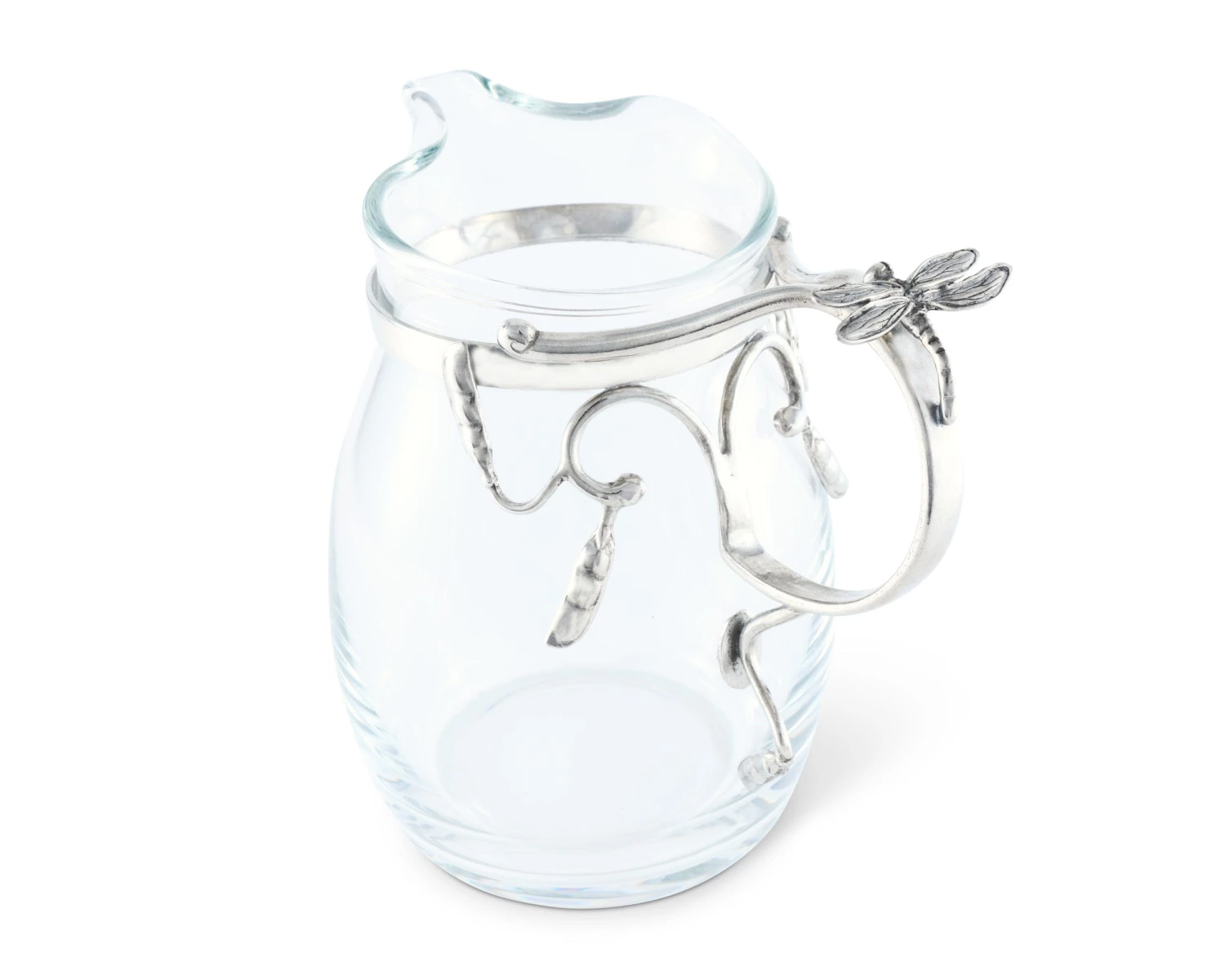 Vagabond House Dragonfly Glass Pitcher 2 Vagabond House Dragonfly Glass Pitcher