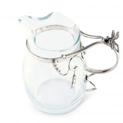 Vagabond House Dragonfly Glass Pitcher 7 Vagabond House Dragonfly Glass Pitcher