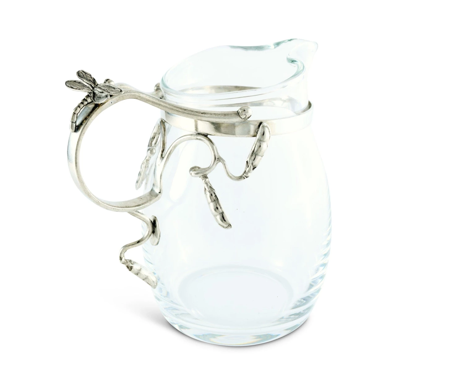 Vagabond House Dragonfly Glass Pitcher 4 Vagabond House Dragonfly Glass Pitcher