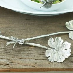 Vagabond House Garden Friends Dragonfly Salad Serving Set