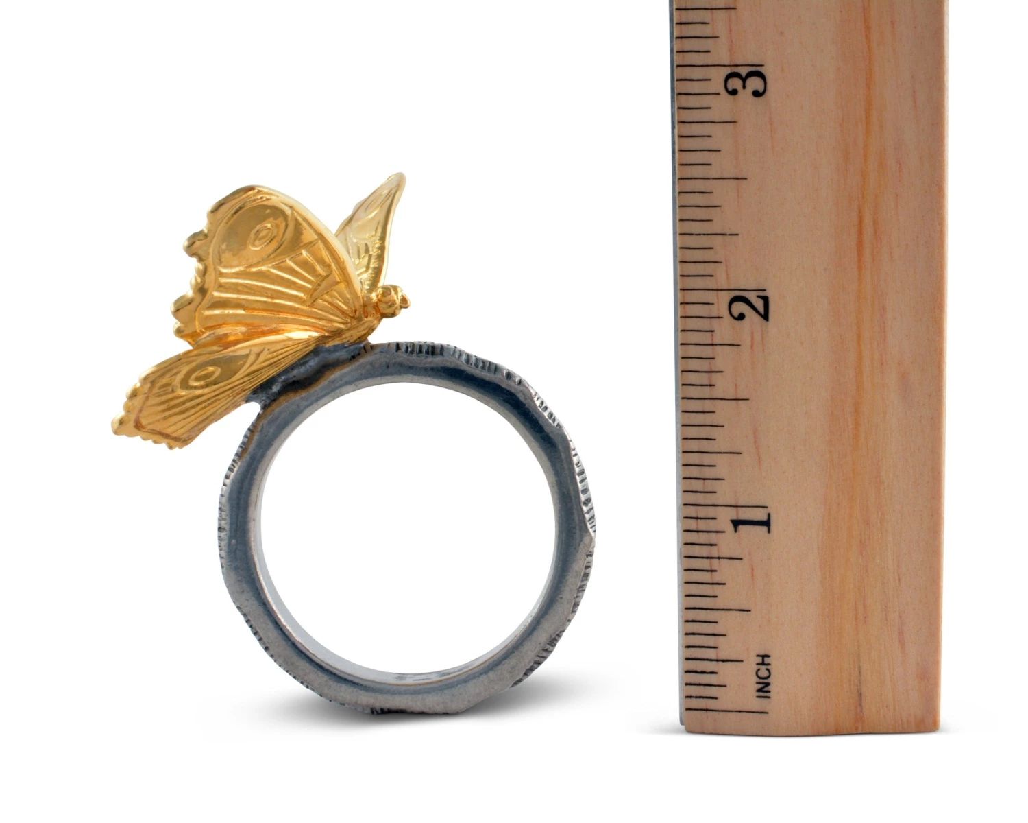 Vagabond House Gold Butterfly Napkin Ring 5 Vagabond House Gold Butterfly Napkin Ring