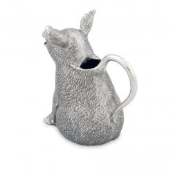 Vagabond House Happy Pig Creamer Garden Friends