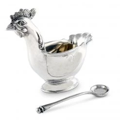 Vagabond House Hen Sugar Bowl With Spoon