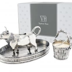 Vagabond House Mabel Cow Creamer Set Garden Friends 9 Vagabond House Mabel Cow Creamer Set Garden Friends