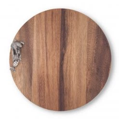 Vagabond House Rabbit Cheese Board Garden Friends