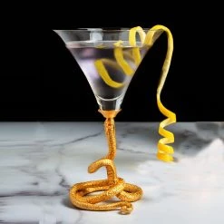 Vagabond House Snake Cocktail / Martini Glass
