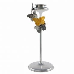 Vagabond House Garden Friends Butterfly Candlestick Taper / Tea Light