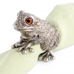 Vagabond House Garden Friends Toad Napkin Ring