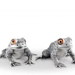 Vagabond House Toad Salt And Pepper Garden Friends