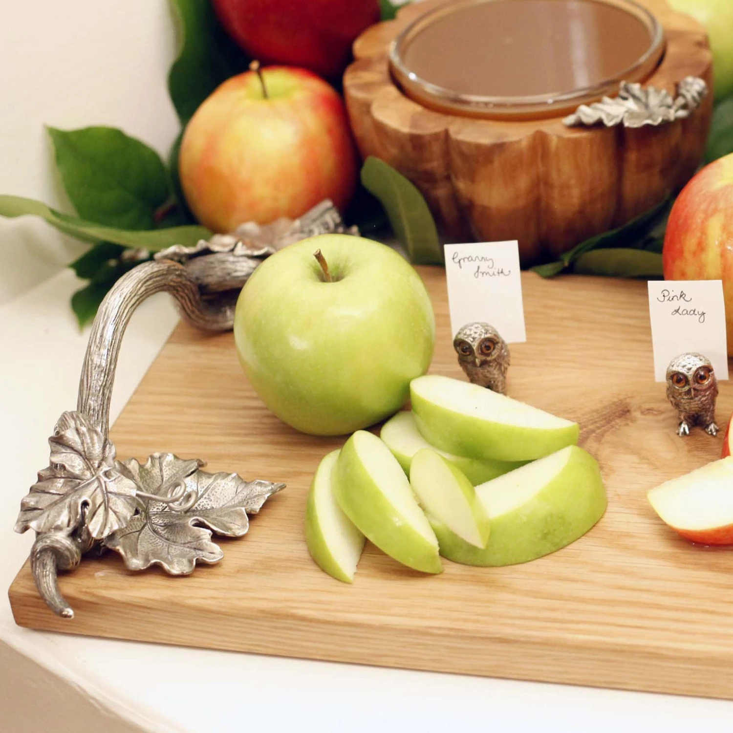 Vagabond House Harvest Autumn Vine Cheese Board 6 Vagabond House Harvest Autumn Vine Cheese Board