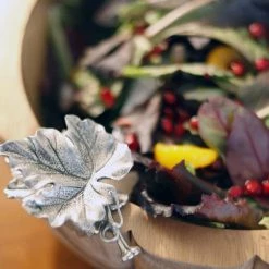 Vagabond House Autumn Vine Salad Serving Bowl Harvest