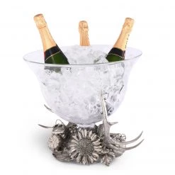 Vagabond House Harvest Glass Pedestal Centerpiece