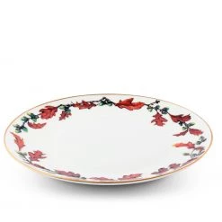 Vagabond House Harvest Norwood Acorn Bone China Round Dinner Plate