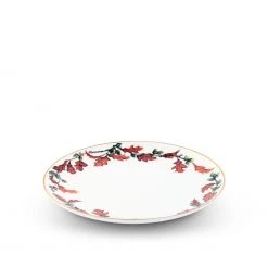 Vagabond House Norwood Acorn Bone China Round Salad Plate Harvest