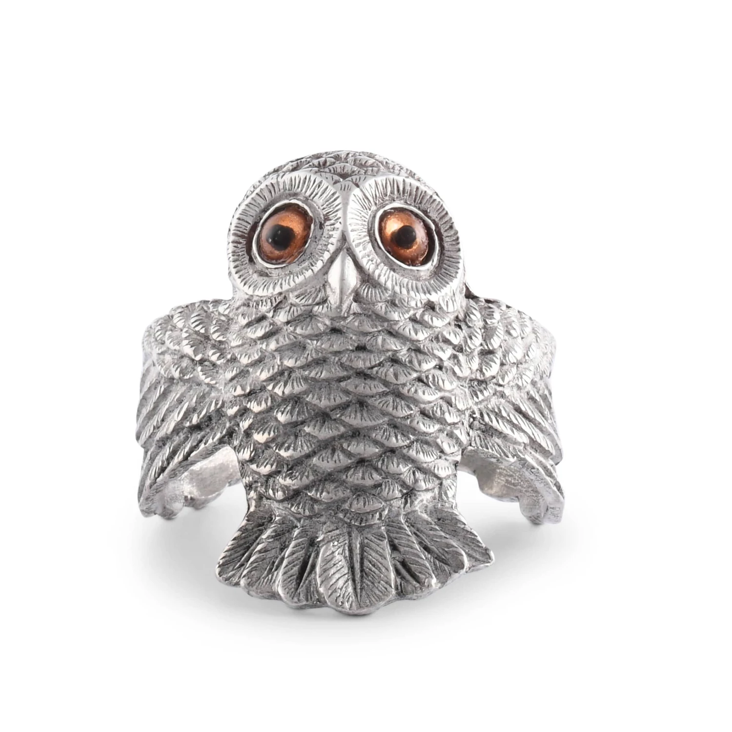 Vagabond House Harvest Owl Napkin Ring 4 Vagabond House Harvest Owl Napkin Ring