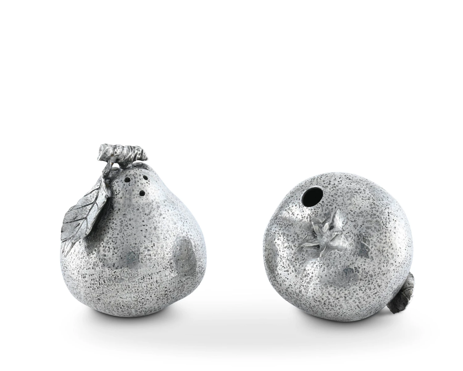 Vagabond House Pear Salt & Pepper Set 4 Vagabond House Pear Salt & Pepper Set