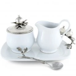 Vagabond House Pomegranate Creamer Set Harvest