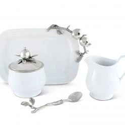 Vagabond House Pomegranate Creamer Set Harvest