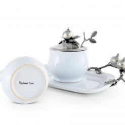 Vagabond House Pomegranate Creamer Set Harvest