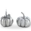 Vagabond House Pumpkin Salt & Pepper Set Harvest