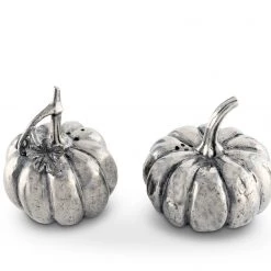 Vagabond House Pumpkin Salt & Pepper Set Harvest