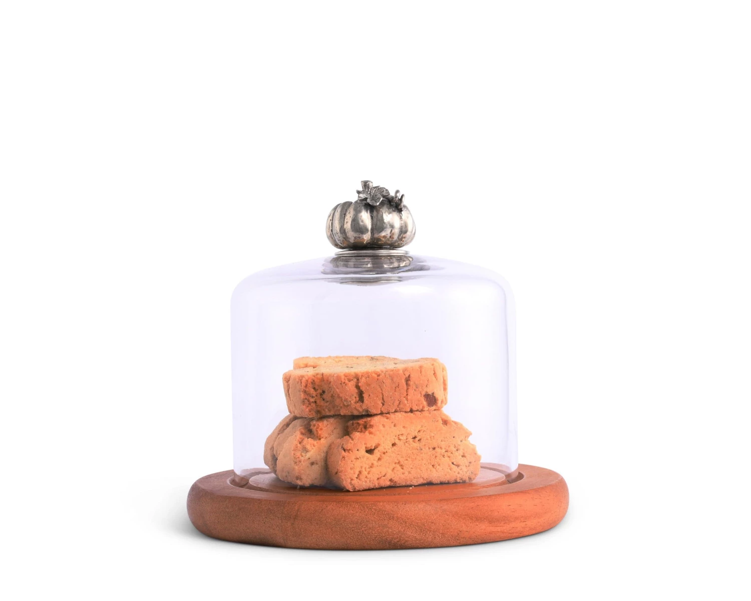 Vagabond House Harvest Pumpkin Glass Covered Cheese Wood Board 2 Vagabond House Harvest Pumpkin Glass Covered Cheese Wood Board