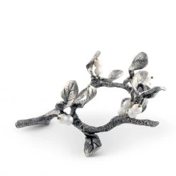 Vagabond House Mistletoe Napkin Ring Holidays