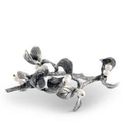 Vagabond House Mistletoe Napkin Ring Holidays