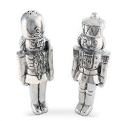Vagabond House Christmas Nutcracker Salt And Pepper Set