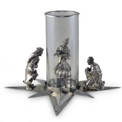 Vagabond House Pewter 3 Wise Men Centerpiece Christmas