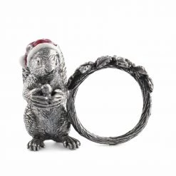 Vagabond House Christmas Santa Squirrel Napkin Ring 7 Vagabond House Christmas Santa Squirrel Napkin Ring