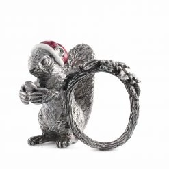 Vagabond House Christmas Santa Squirrel Napkin Ring 9 Vagabond House Christmas Santa Squirrel Napkin Ring