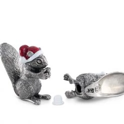 Vagabond House Santa Squirrels Salt & Pepper Set Christmas 6 Vagabond House Santa Squirrels Salt & Pepper Set Christmas