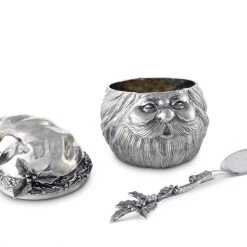 Vagabond House Christmas Santa Sugar Bowl