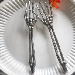 Vagabond House Holidays Skeleton Salad Server 12 Vagabond House Holidays Skeleton Salad Server