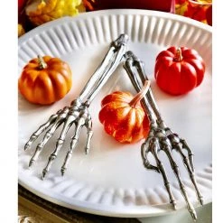 Vagabond House Holidays Skeleton Salad Server 13 Vagabond House Holidays Skeleton Salad Server