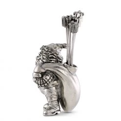 Vagabond House St. Nick Cheese Pick Set Christmas