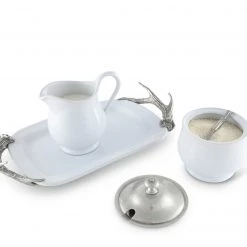 Vagabond House Lodge Style Antler Creamer Set 7 Vagabond House Lodge Style Antler Creamer Set