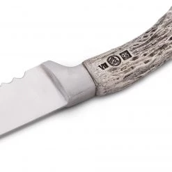 Vagabond House Baguette Board With Antler Bread Knife