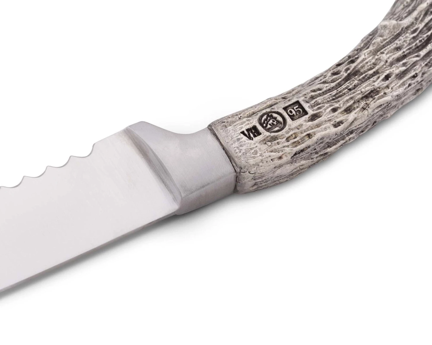 Vagabond House Baguette Board With Antler Bread Knife 2 Vagabond House Baguette Board With Antler Bread Knife