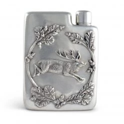 Vagabond House Black Forest Pewter Flask GIFTS FOR HIM