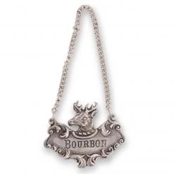 Vagabond House Lodge Style Elk Decanter Tag